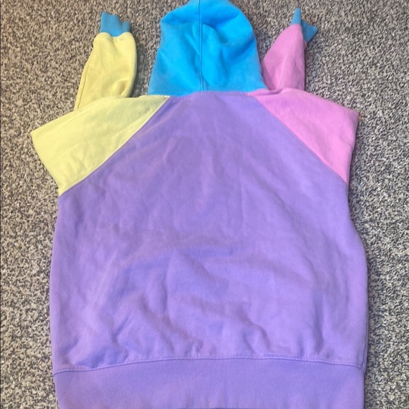 Teddy Fresh Purple and Pink Sweater Color-Block Design - Picture 5 of 6